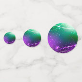 マルディグラフェスティバルパープルバックグラウンド コンフェッティ (裏面)