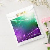 マルディグラフェスティバルパープルバックグラウンド フェイバーバッグ (封をした状態)