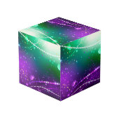 マルディグラフェスティバルパープルバックグラウンド フォトキューブ (裏面アングル)