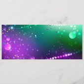 マルディグラフェスティバルパープルバックグラウンド メニュー (正面)