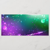 マルディグラフェスティバルパープルバックグラウンド メニュー (正面)