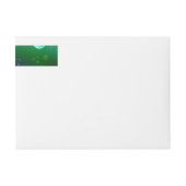 マルディグラフェスティバルパープルバックグラウンド ラップアラウンドラベル (正面)