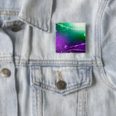 マルディグラフェスティバルパープルバックグラウンド 缶バッジ (インサイチュ)