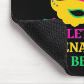 マルディグラフェスティバルレツザシェンガニンズ マウスパッド (コーナー)