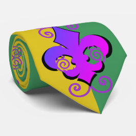 マルディグラフルーアデリスメンズタイ ネクタイ