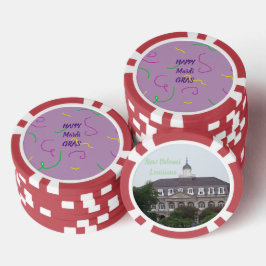 マルディグラポーカーチップ ポーカーチップ