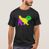 マルディグラマルチーズ犬おもしろい子犬の恋人 Tシャツ (正面)