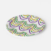 マルディグラードビーズ ペーパープレート (アングル)