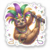 マルディグラ六七ブラフナマケモノ6 7 ミーム シール (正面)