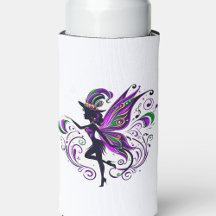 マルディグラ妖精のシルエット