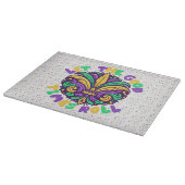 マルディグラ楽しい時を過転がごす カッティングボード (角)