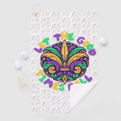 マルディグラ楽しい時を過転がごす ゴルフタオル (インサイチュ)