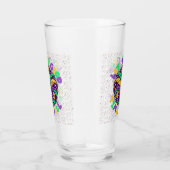 マルディグラ楽しい時を過転がごす タンブラーグラス (右)