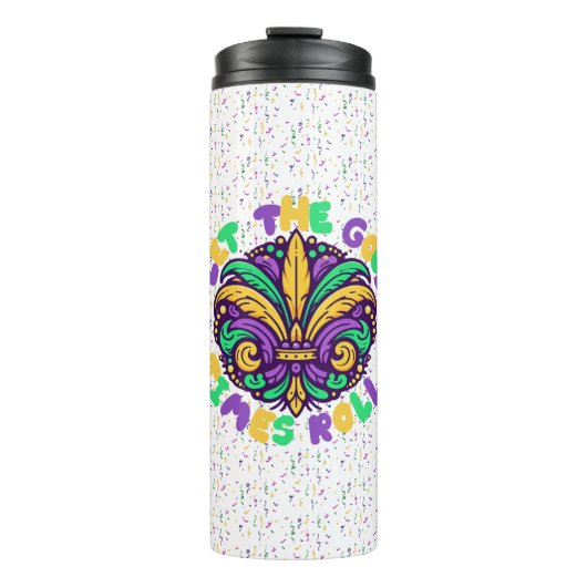 マルディグラ楽しい時を過転がごす タンブラー (正面)