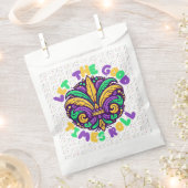 マルディグラ楽しい時を過転がごす フェイバーバッグ (クリップ留めされた状態)