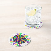 マルディグラ楽しい時を過転がごす ペーパーコースター (インサイチュ)