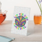 マルディグラ楽しい時を過転がごす 台座サイン (インサイチュ)