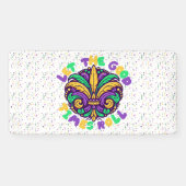 マルディグラ楽しい時を過転がごす 横断幕 (横)