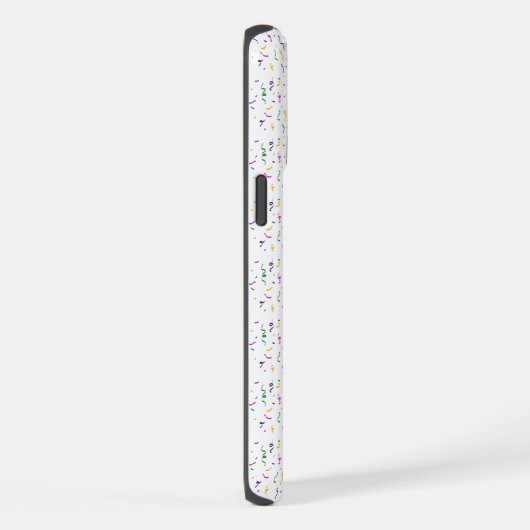 マルディグラ楽しい時を過転がごす iPhoneケース (右側面)