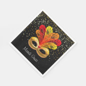 マルディグラ紙ナプキンス スタンダードランチョンナプキン (角)