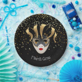 マルディグラ紙プレート ペーパープレート (パーティー)