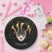 マルディグラ紙プレート ペーパープレート (パーティー)