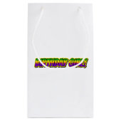 マルディグラ誕生日ガール！ スモールペーパーバッグ (裏面)