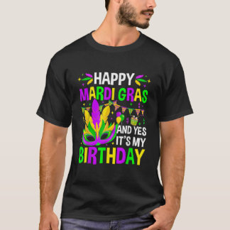 マルディグラ誕生日itsマイマルディグラ誕生日ヤル tシャツ