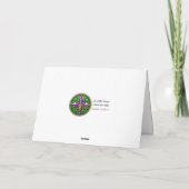 マルディグラ金ゴールド&セラミッカラフルクフェザーマスク シーズンカード (裏面)