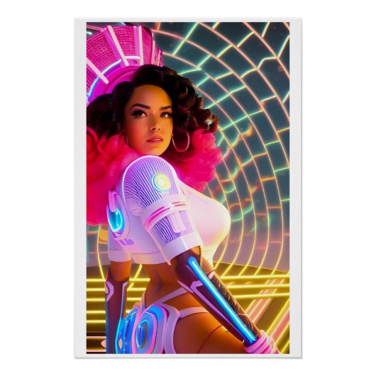 マルディグラ銀河系クイーン ポスター (正面)