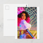 マルディグラ銀河系クイーン ポストカード (正面/裏面)