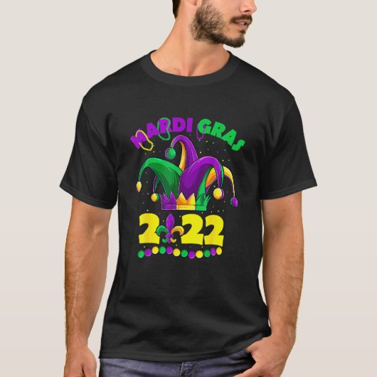 マルディグラ2022ジェスター衣装 Tシャツ (正面)