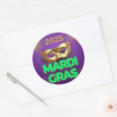 マルディグラ2025ステッカーシート ラウンドシール (封筒)