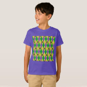 マルディグラ アルルカン フルール・ド・リス Tシャツ (正面フル)