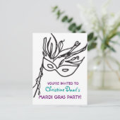 マルディグラ! インビテーションポストカード (スタンド正面)