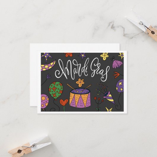 マルディグラ カード (正面/裏面インサイチュ)