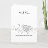 マルディグラ カード (裏面)