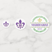 マルディグラ | カーニバル | 太った火曜日 コンフェッティ (正面)