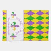 マルディグラ!キッチンタオルを転がよう キッチンタオル (横)