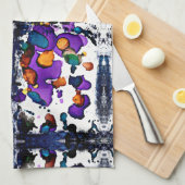 マルディグラ キッチンタオル (四つ折り)