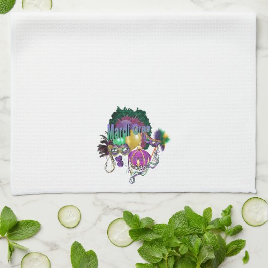 マルディグラ キッチンタオル (折り畳み)