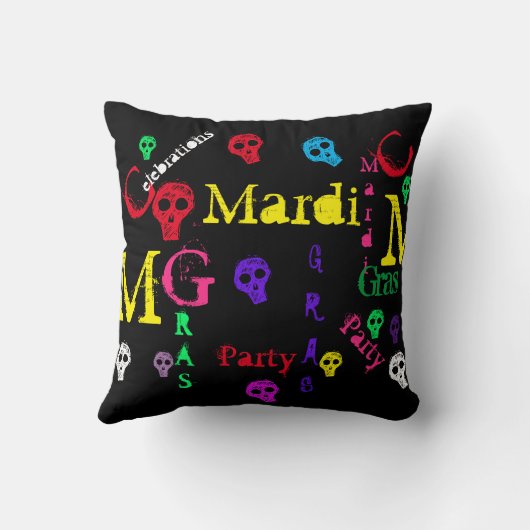 マルディグラ クッション (裏面)