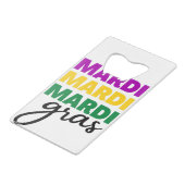 マルディグラ クレジットカード栓抜き (裏面アングル)
