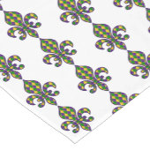 マルディグラ ショートテーブルランナー (コーナー)