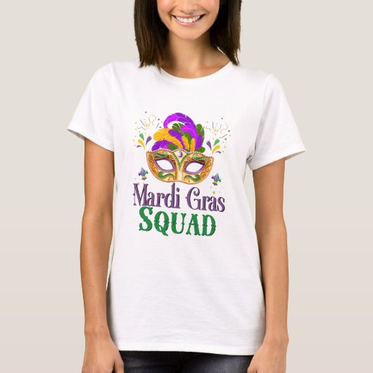 マルディグラ スクワッド Tシャツ (正面)