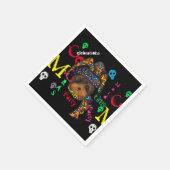 マルディグラ スタンダードカクテルナプキン (角)