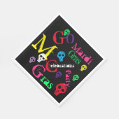 マルディグラ スタンダードランチョンナプキン (角)