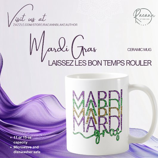 マルディグラ セラミックマグ コーヒーマグカップ