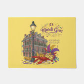 マルディグラ ドアマット (正面)