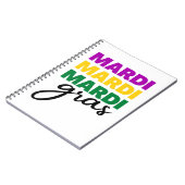 マルディグラ ノートブック (左側)